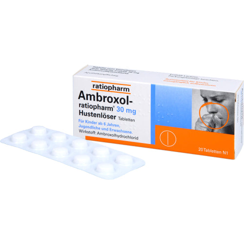 Ambroxol Ratio 30 mg Hustenl (20 stk.)
