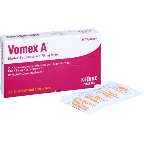 Vomex A Børn SUP.70mg FO (10 stk.)