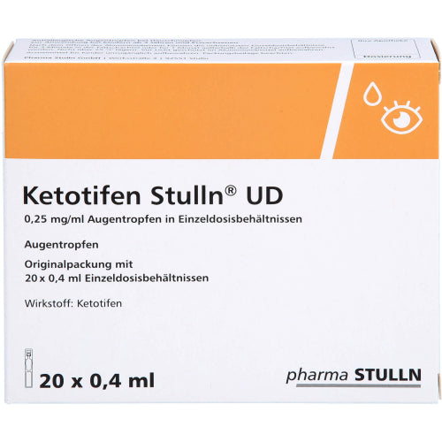 Ketotifen Stulln UD Øjendropper (20X0.4 ml)