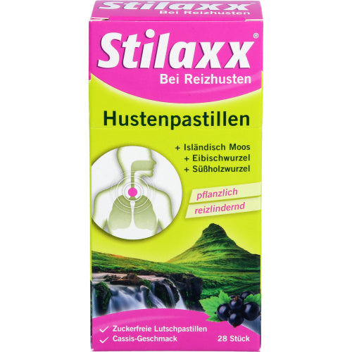 Stilaxx Hustenpast ISL MOO (28 stk.)