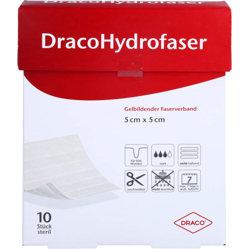 Dracohydrofiber 5x5cm (10 Stk.)