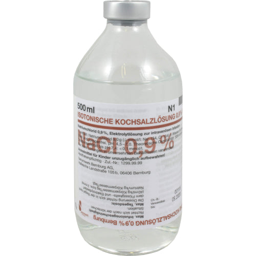 Isotonisk saltvand 0,9% (10X500 ml)