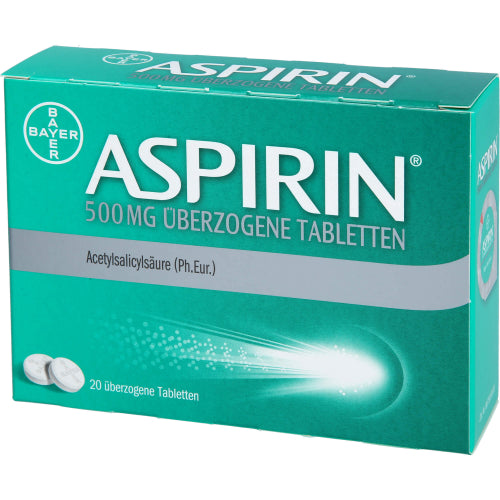 Aspirin 500 mg depottabletter (20 stk.)
