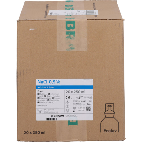 Kochsalz 0.9% B Braun Ecol (20X250 ml)