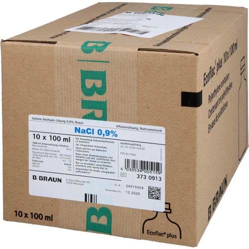 Kochsalt 0,9% Miniflac (10X100 ml)