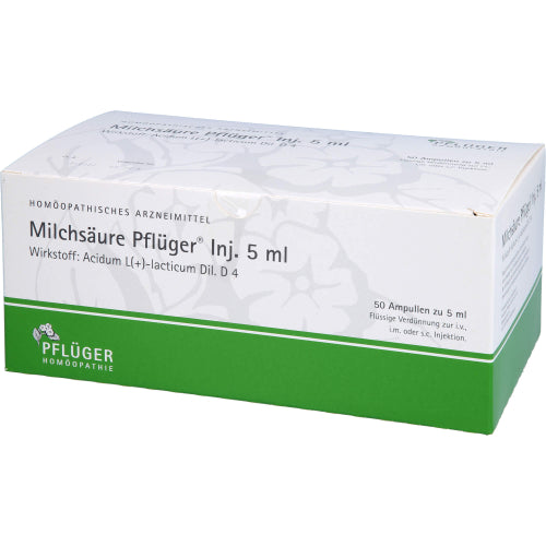 Milchsäure-Mixtur Pflüger 5ml (50 Stk.)