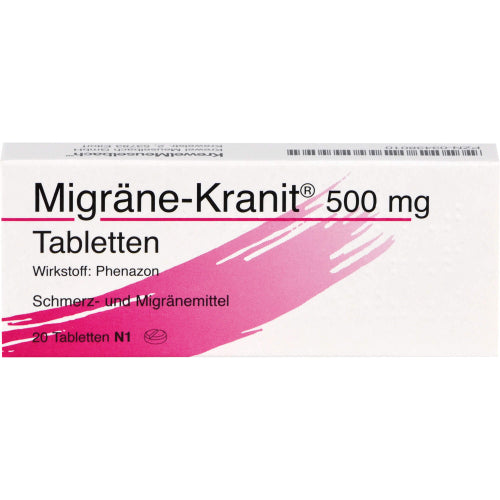 Migräne Kranit 500mg Tabletten (20 Stk.)