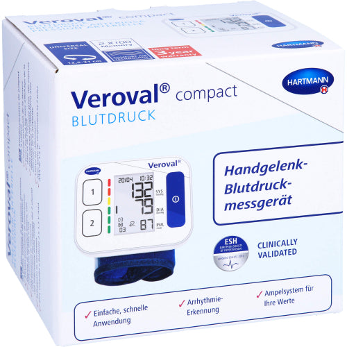 Veroval Compact håndledd blodtrykksmåler (1 stk.ück)