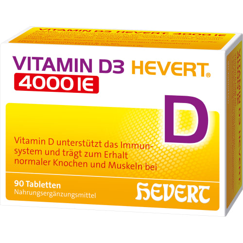 Vitamin D3 Hevert 4000 IE (90 St.)