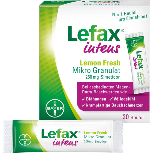 Lefax Intens LEM FRE 250 mg (20 St.)