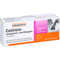 Cetirizin Ratiopharm 10 mg (50 stk.)