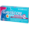 Gaviscon Dual Bærsmag 250 Mg/106.5 Mg/187.5 Mg (16 stk.ück)