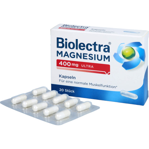 Biolectra Magn 400mg Ultra (20 stk.)