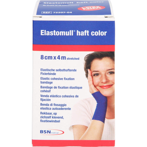 Elastomull Haft 4MX8cm BLA (1 stk.)