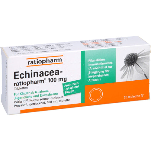 Echinacea Ratiopharm 100mg (20 Stk.)