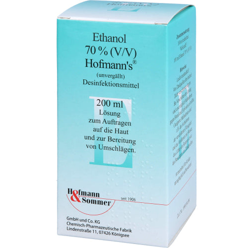 Ethanol 70 % (V/V) Hofmanns (200 ml)