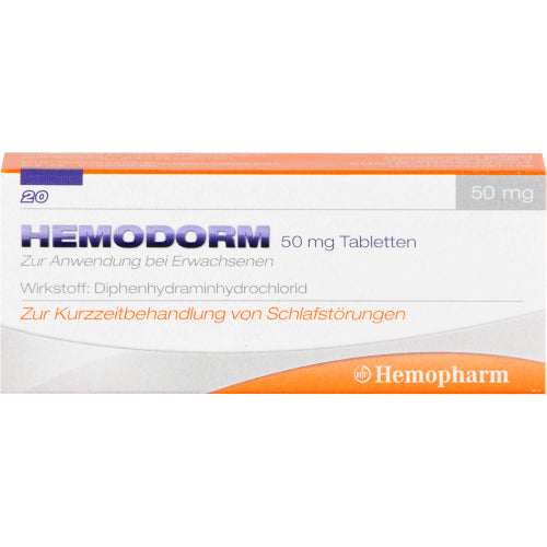 Hemodorm 50 mg sovepiller (20 stk.ück)