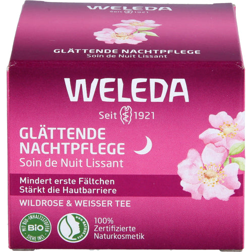 Weleda Glattende Nattpleje Wildrose & Hvid Te (40 ml)