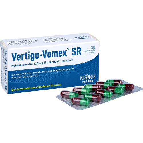 Vertigo-Vomex SR RET 120mg (30 stk.)