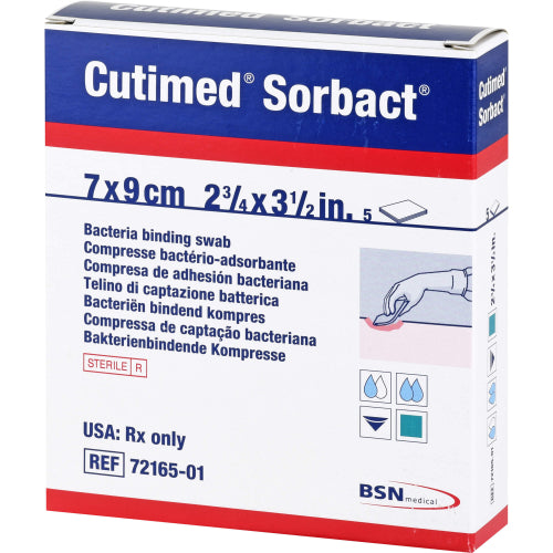 Cutimed Sorbact KOM 7x9 (5 St.)