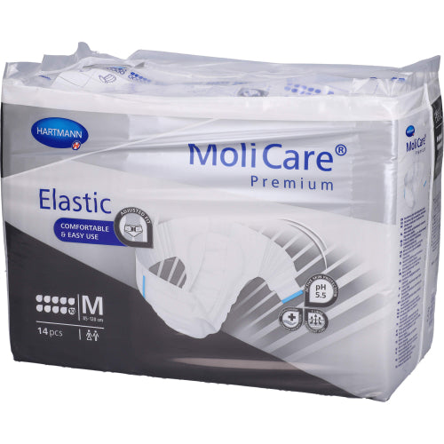 Molicare Premium Elastic 10 Dråber Str. M (14 stk.ück)