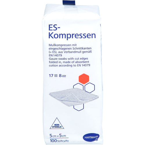 ES-Kompr. unsteril 5X5 8-fach (100 Stk.)