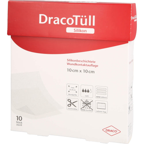 Dracotuell Silikon 10x10cm (10 Stück)