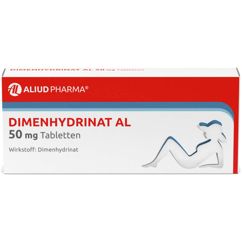 Dimenhydrinat AL 50mg (20 stk.)