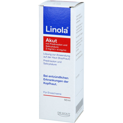 Linola Akut M.Predn.U.Salicyls.2+4mg/Ml Lsg.Kopfh. (50 ml)