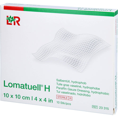 Lomatuell H Salbe 10x10 cm ST (10 Stk.)
