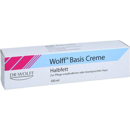 Wolff Basis Creme Halbfett (100 ml)