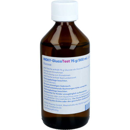 Inoky-Glucotest 75 G/300 Ml opløsning til indtagelse (300 ml)