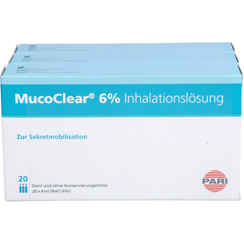 Mucoclear 6% NaCl Inhal (60X4 ml)