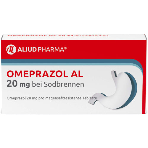 Omeprazol Al 20 mg bei Sodbrennen (14 Stk.)