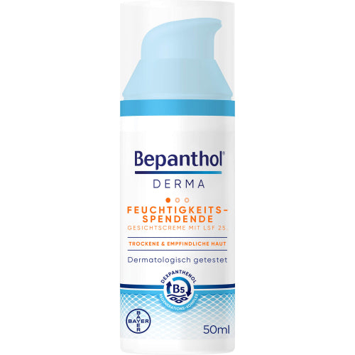 Bepanthol Derma Feuchtigkeit. Gesichtscreme LSF25 (1X50 ml)