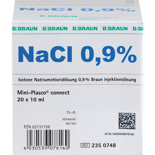 Kochsalz 0,9 % Miniplas CON (20X10 ml)