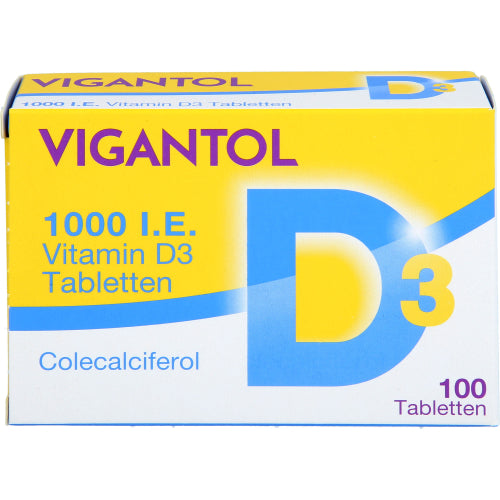 Vigantol 1000IE VIT D3 (100 stk.)