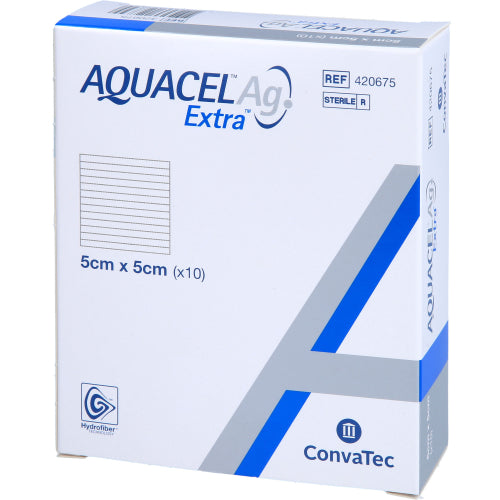Aquacel AG Extra 5X5cm (10 stk.)