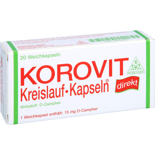 Korovit Cirkulationskapsler (20 stk.)