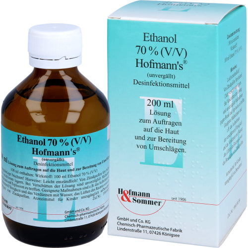 Ethanol 70 % (V/V) Hofmanns (200 ml)