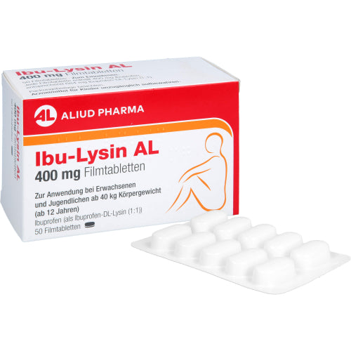 IBU Lysin AL 400mg FTA (50 stk.)