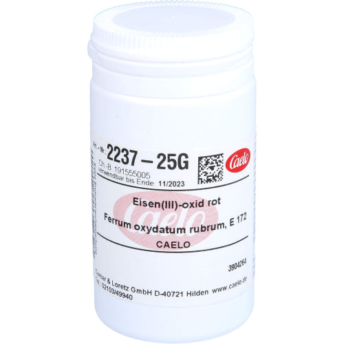 Jern(III)oxid rød E 172 (25 g)