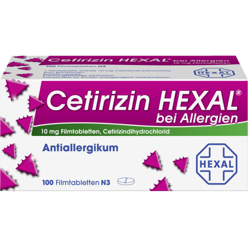 Cetirizin Hexal B Allergie (100 stk.)