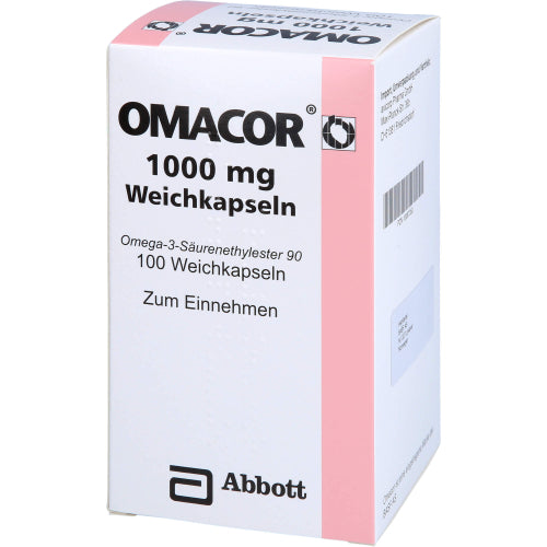 Omacor 1000mg (100 stk.)