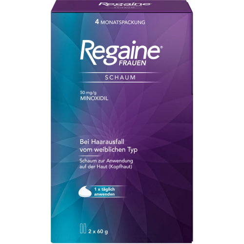 Regaine Kvinder SCH 50mg/G (2X60 g)