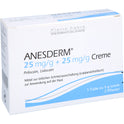 Anesderm 25+25mg/G + 2PFL (5 g)