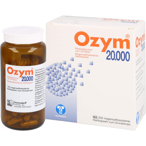 Ozym 20000 Hårde kapsler (200 stk.ück)