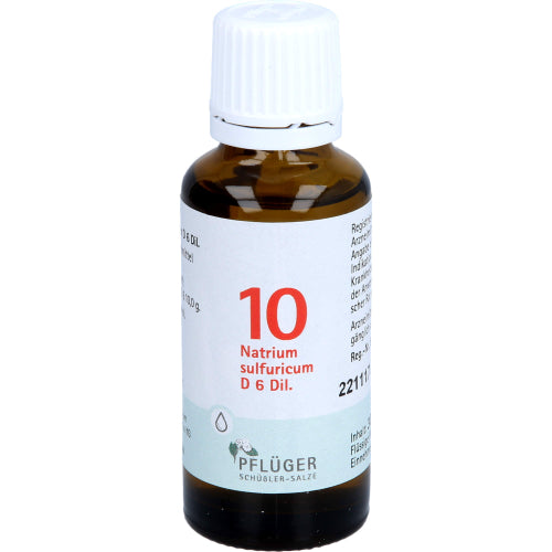 Biochemie 10 Natrium Sulfuricum D 6 (30 ml)