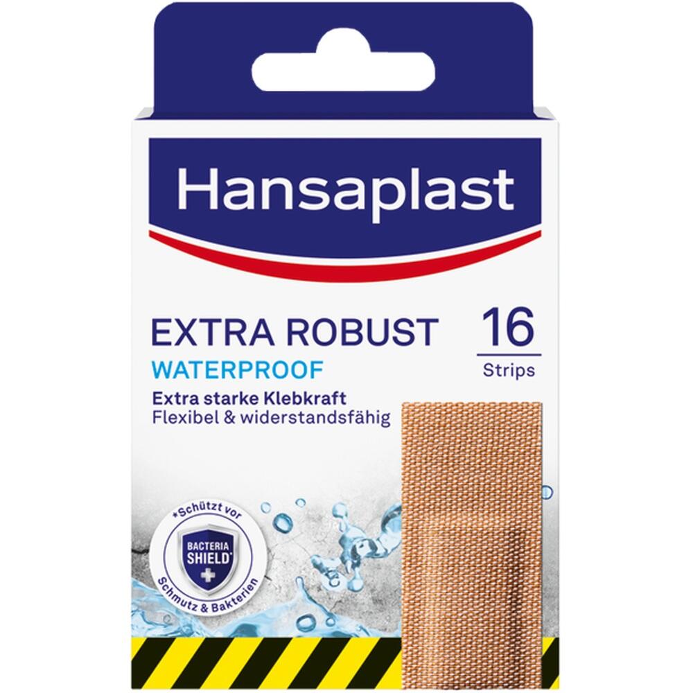 Hansaplast Extra Robust Pflaster Wasserfest 16 St (16 Stück)