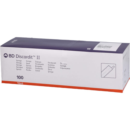 BD Discardit II Spritze (100X10 ml)